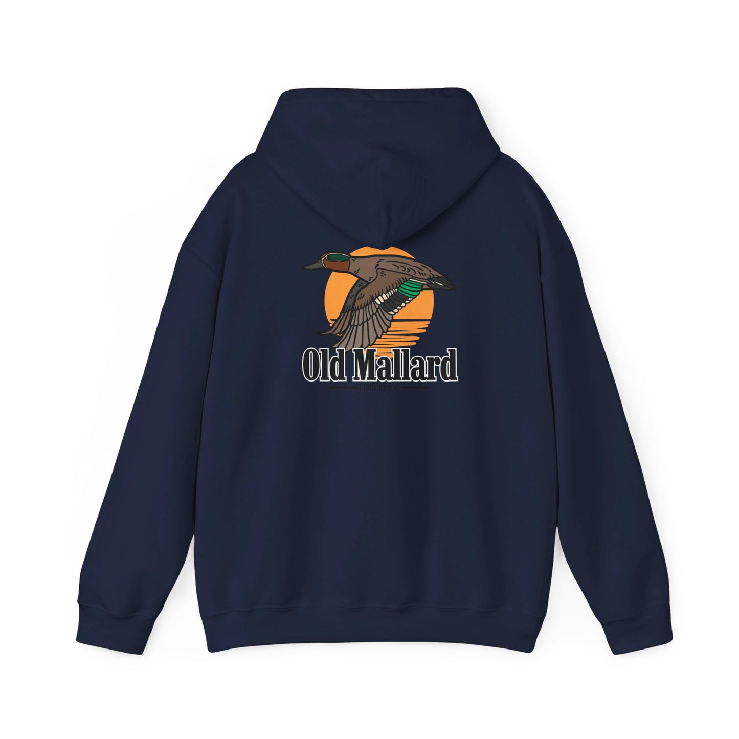 Green Wing Teal Hooded Sweatshirt