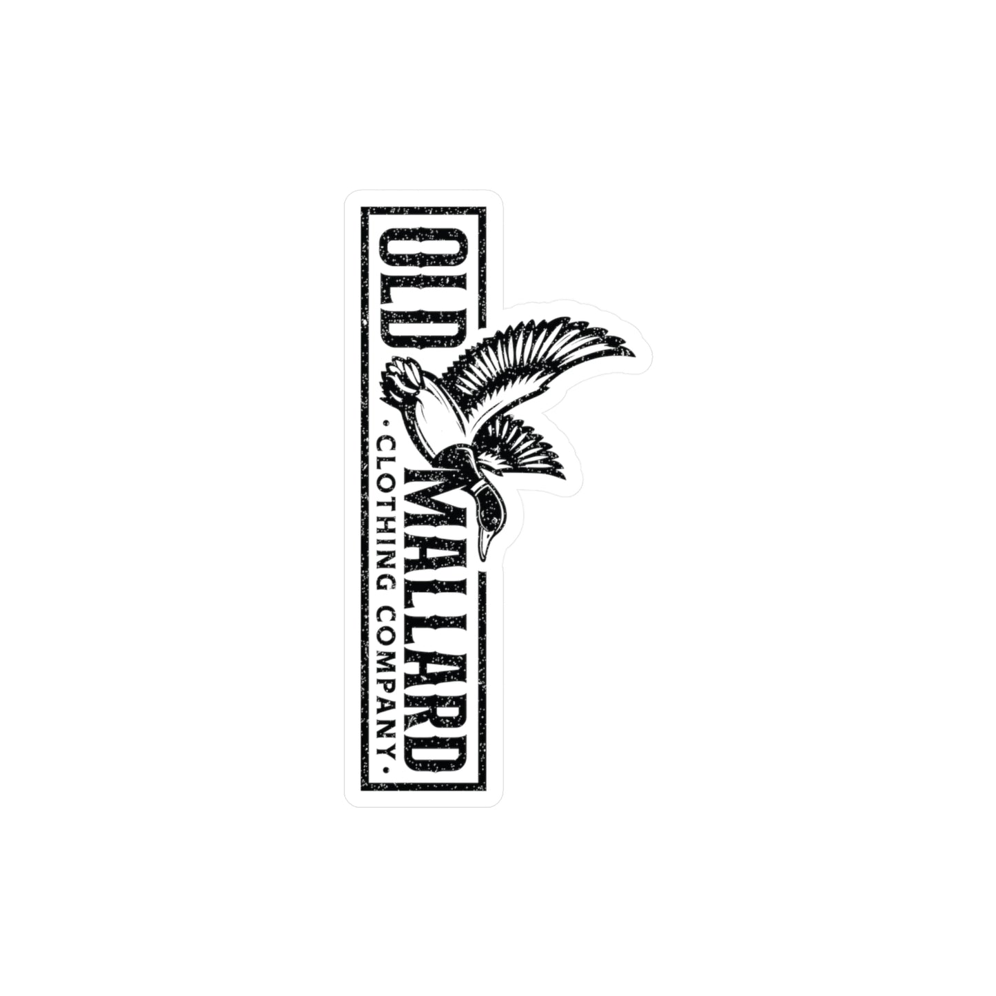 Old Mallard Vinyl Decal