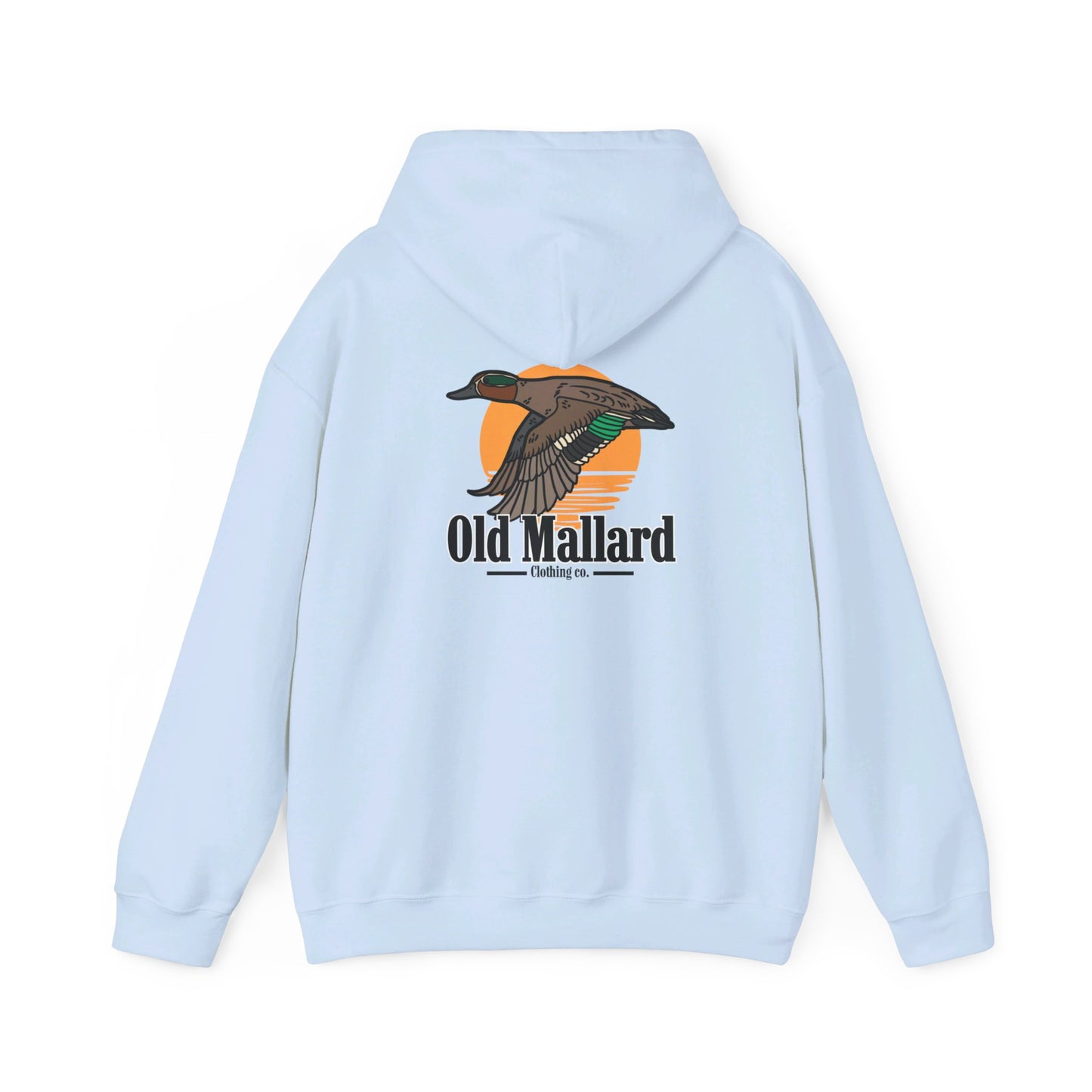 Green Wing Teal Hooded Sweatshirt