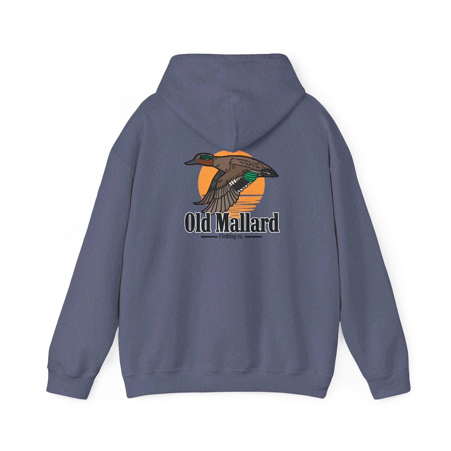 Green Wing Teal Hooded Sweatshirt