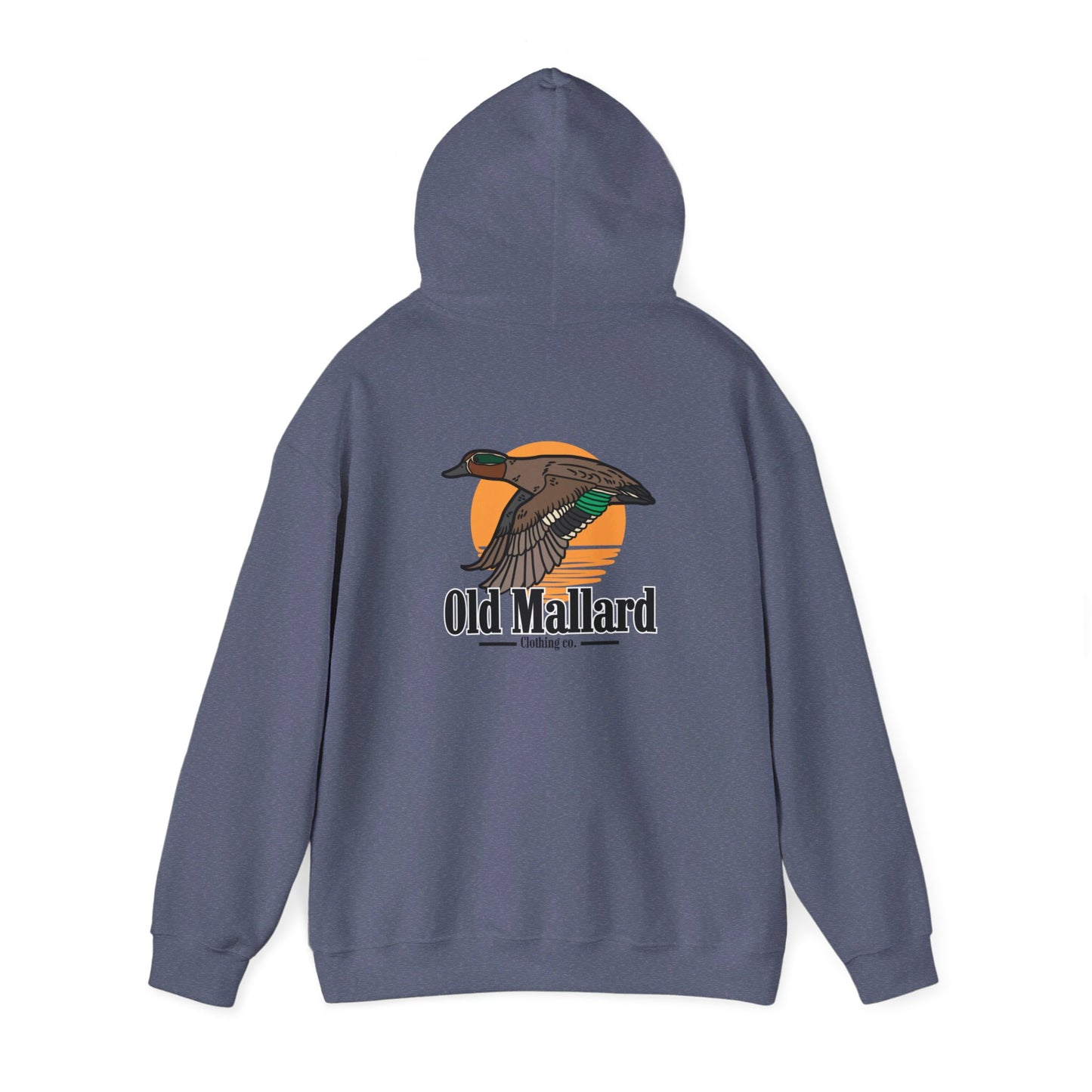 Green Wing Teal Hooded Sweatshirt